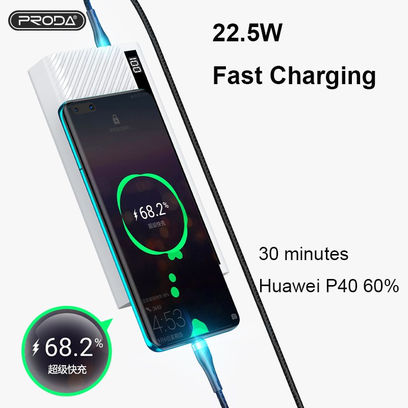 Повербанк Proda 20000mAh PD/22.5W, QC3.0 (PRD-PD-72-WT) инструкция - изображение 6