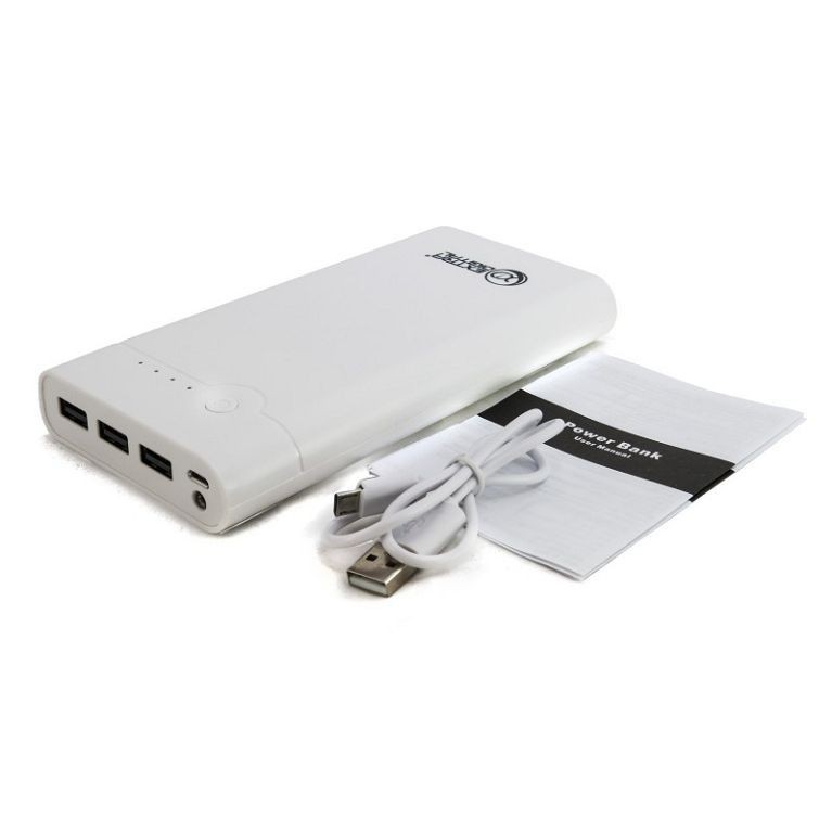 в продажу Повербанк Extradigital YN-010 White 20000 mAh 3*USB 1A/2.1A/2.1A (PBU3411) - фото 3