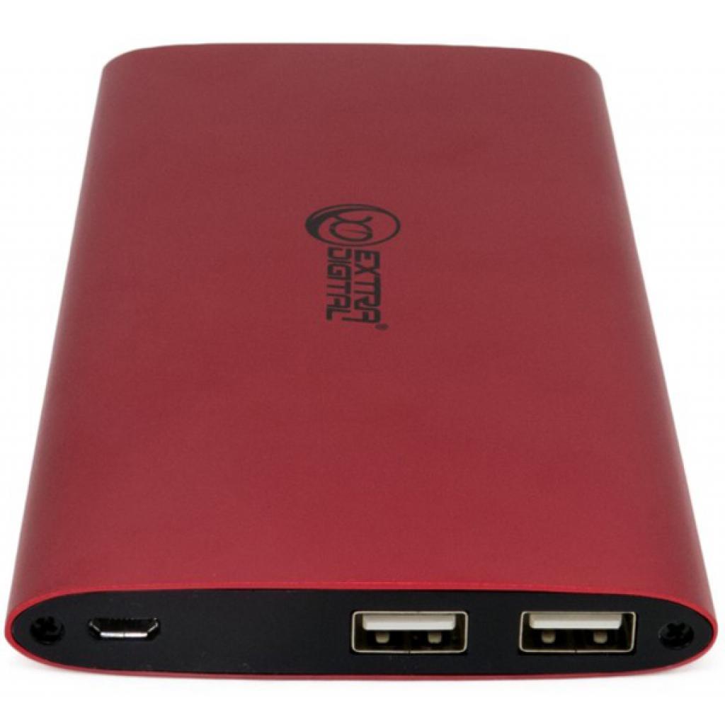 Повербанк Extradigital YN-034L 10 000 mAh Red (PBU3418) цена 1300 грн - фотография 2