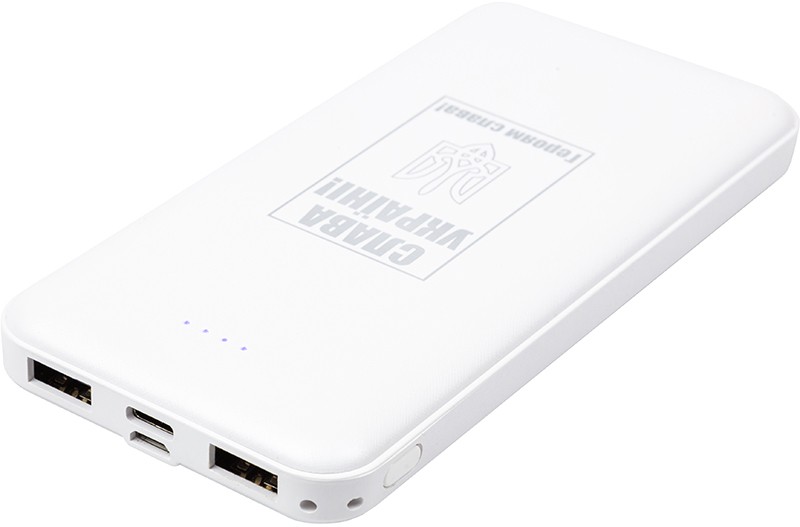 Повербанк PowerPlant TPB22 20000mAh Input 5V/2A, Output 5V/2.4, USB-C, 2*USB-A, m (PB930531) ціна 999.04 грн - фотографія 2