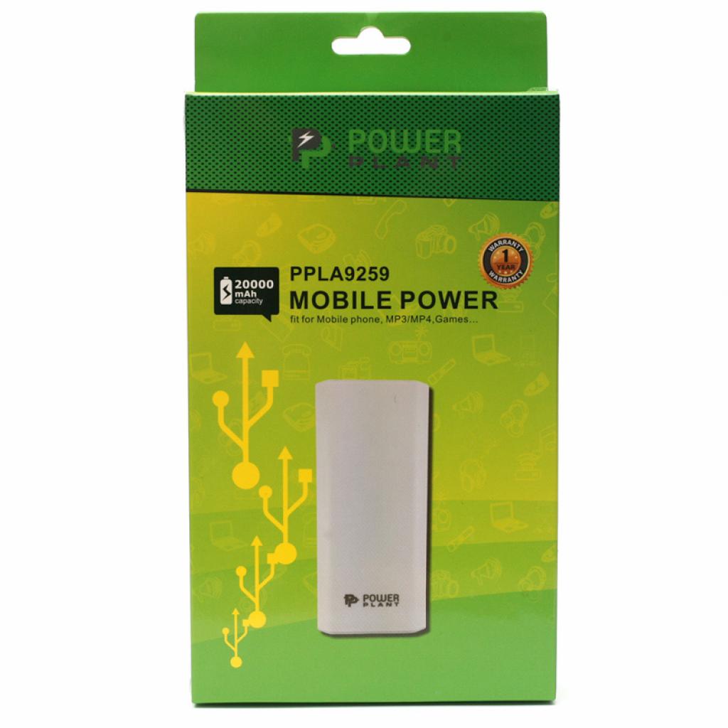 Повербанк PowerPlant PB-LA9259 20000mAh 2*USB/1A 1*USB/2A (PPLA9259) інструкція - зображення 6