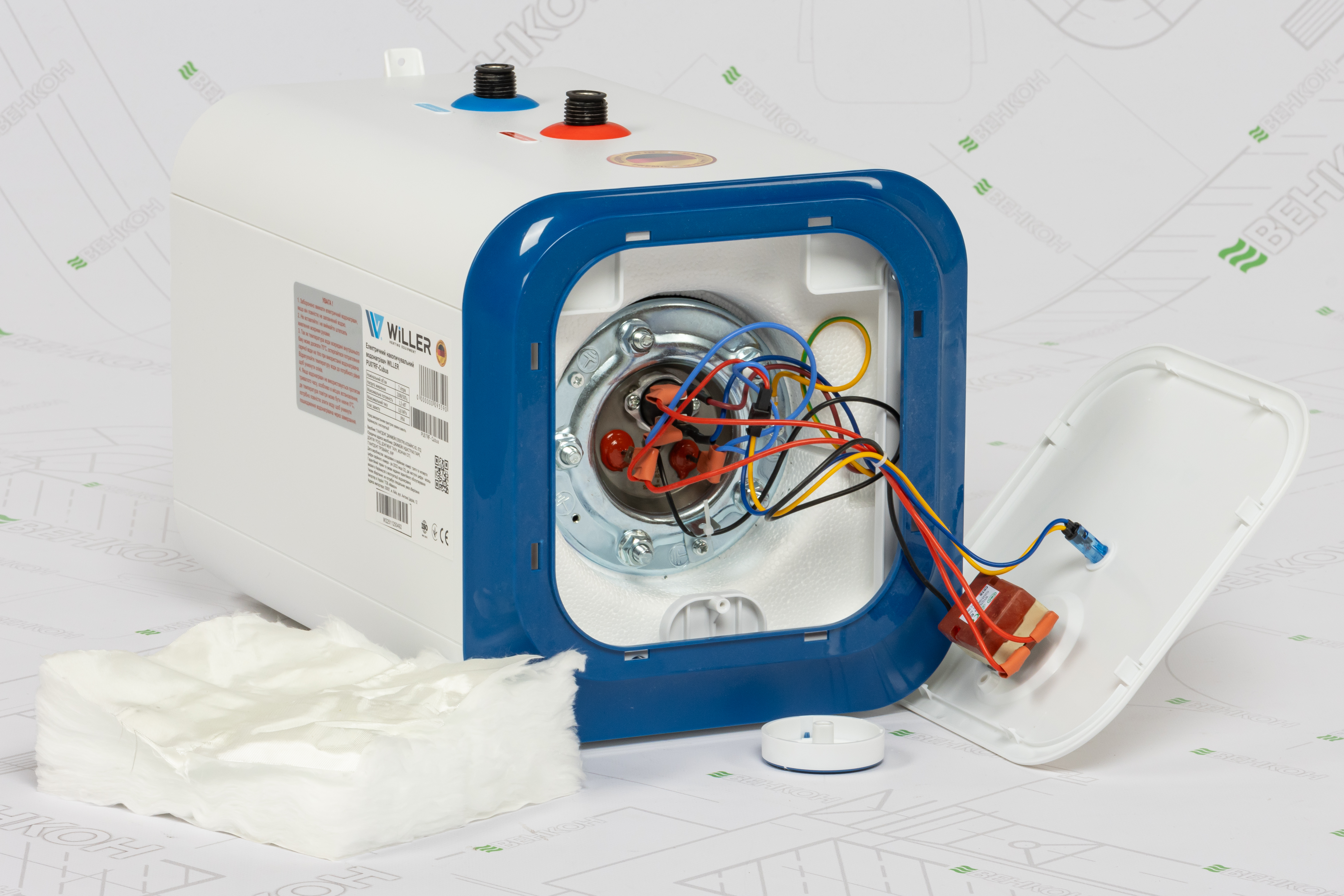 Бойлер Willer PU07RF-Cubus обзор - фото 8