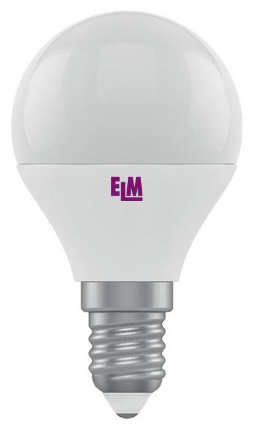 Светодиодная лампа ELM D45 7W PA10L E14 3000K (18-0113)