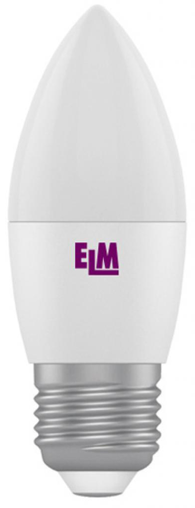 Характеристики лампа elm светодиодная ELM E27 (18-0050)