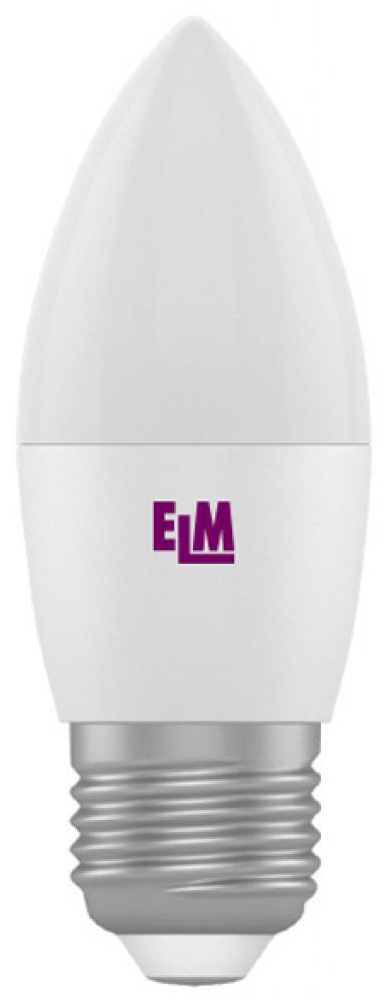 Светодиодная лампа форма свеча ELM E27 (18-0081)