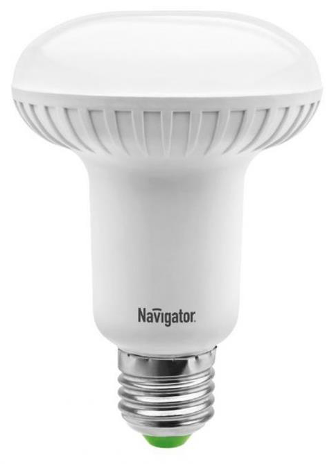 Светодиодная лампа мощностью 8 Вт Navigator NLL-R63-8-230-2.7K-E27 (94260)