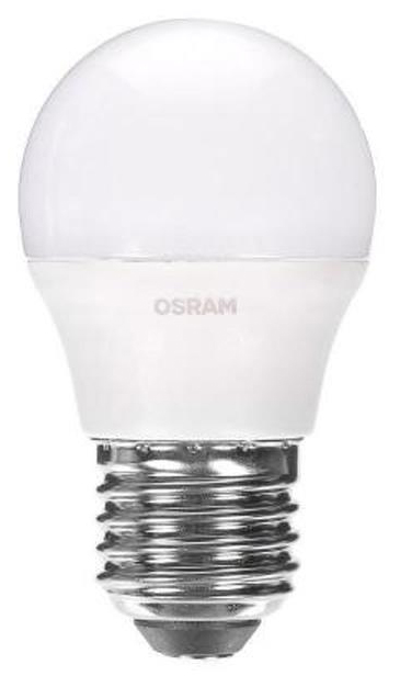 Светодиодная лампа Osram форма шар Osram LED STAR P45 (4058075134355)