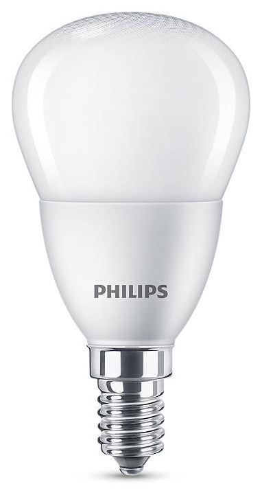 Светодиодная лампа Philips форма шар Philips EcohomeLEDLustre 5W 500lm E14 827P45NDFR (929002969637)