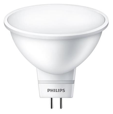 Світлодіодна лампа Philips форма точка Philips ESS LEDspot 5W 400lm GU5.3 865 220V (929001844787)
