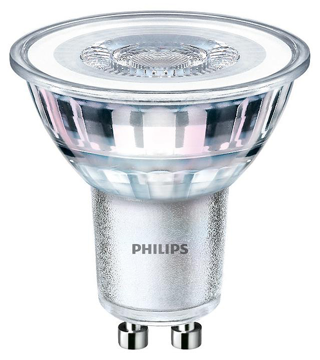 Светодиодная лампа Philips форма точка Philips Essential LED 4.6-50W GU10 830 36D (929001218108)