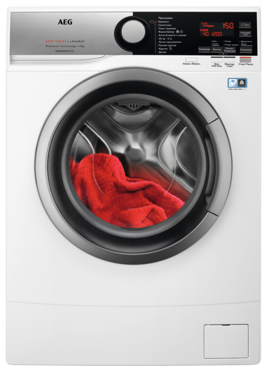 Характеристики пральна машина AEG L6SE47SUE