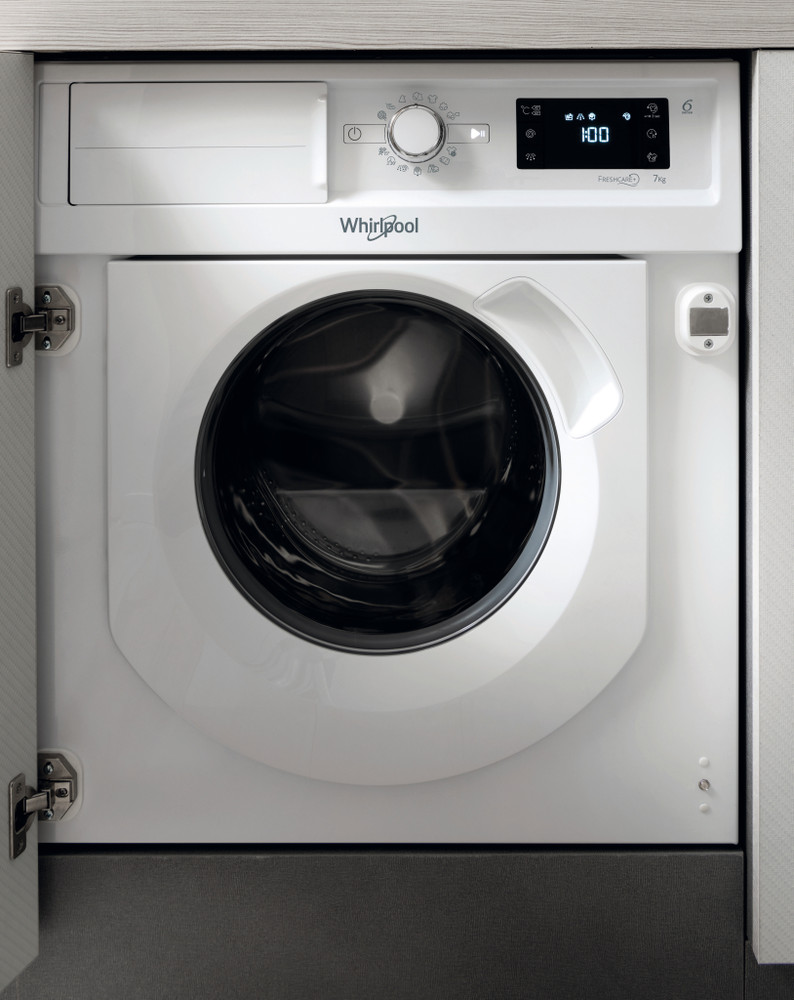 Вбудована пральна машина Whirlpool BIWMWG71484E