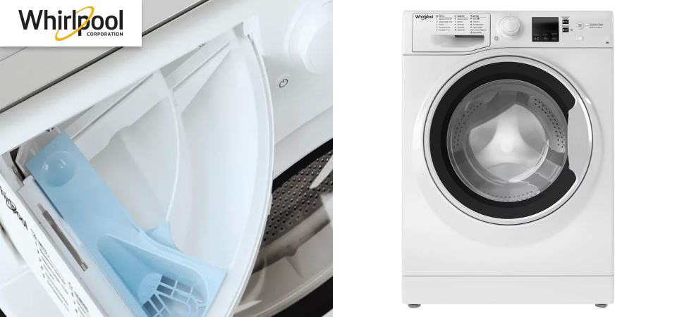 Whirlpool WRBSS6215WUA - компактна пральна машина