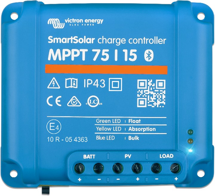 Контроллер заряда Victron Energy SmartSolar MPPT 100/30-Tr (30A, 12/24В) в интернет-магазине, главное фото