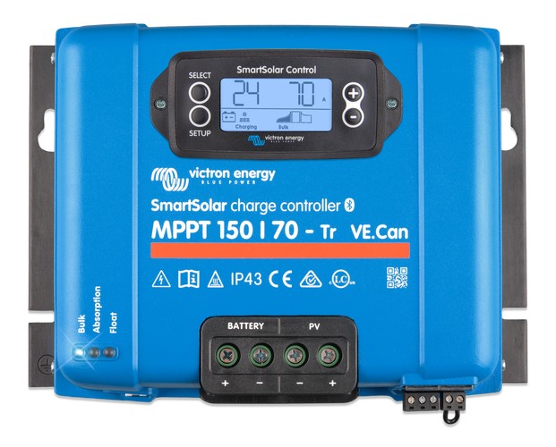 Контроллер заряда Victron Energy SmartSolar MPPT 150/100-MC4 VE.Can (100А, 12/24/48В) в интернет-магазине, главное фото