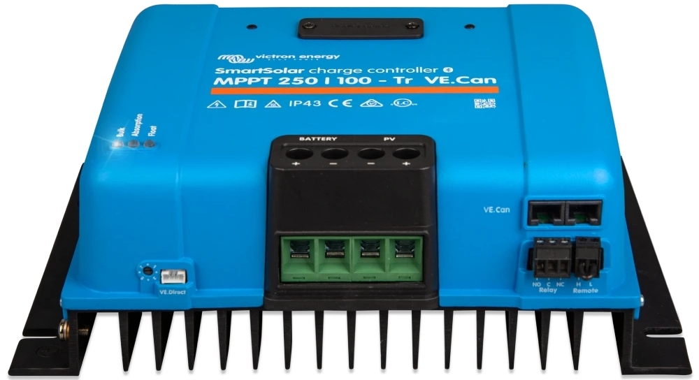 Контролер заряду Victron Energy SmartSolar MPPT 250/100-Tr VE.Can (100А, 12/24/48В) ціна 34924 грн - фотографія 2