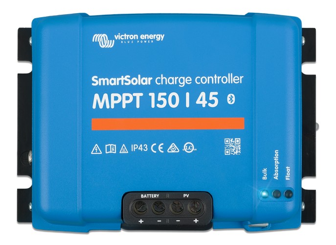 Контролер заряду Victron Energy SmartSolar MPPT 150/45 (45А, 12/24/48В) в інтернет-магазині, головне фото