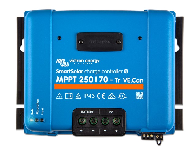 Контролер заряду Victron Energy SmartSolar MPPT 250/70-Tr VE.Can (70А, 12/24/48В) в інтернет-магазині, головне фото