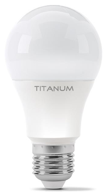 Світлодіодна лампа Titanum A60 10W E27 3000K (TLA6010273) ціна 51 грн - фотографія 2