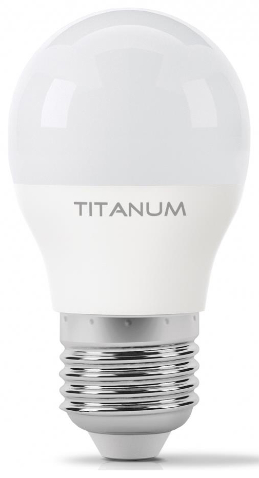 Світлодіодна лампа Titanum Filament G45 4W E27 4100K (TLFG4504274) ціна 69.00 грн - фотографія 2