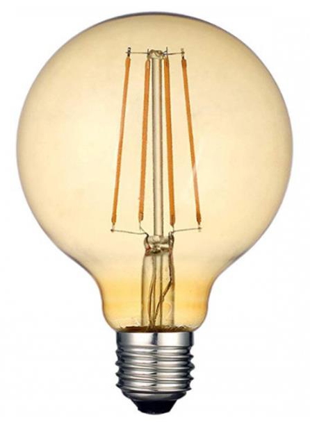 Titanum Filament G95 6W E27 2200K бронза (TLFG9506272A)