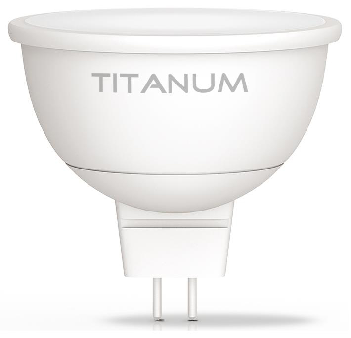 Світлодіодна лампа Titanum MR16 6W GU5.3 3000K (TLMR1606533) ціна 55 грн - фотографія 2
