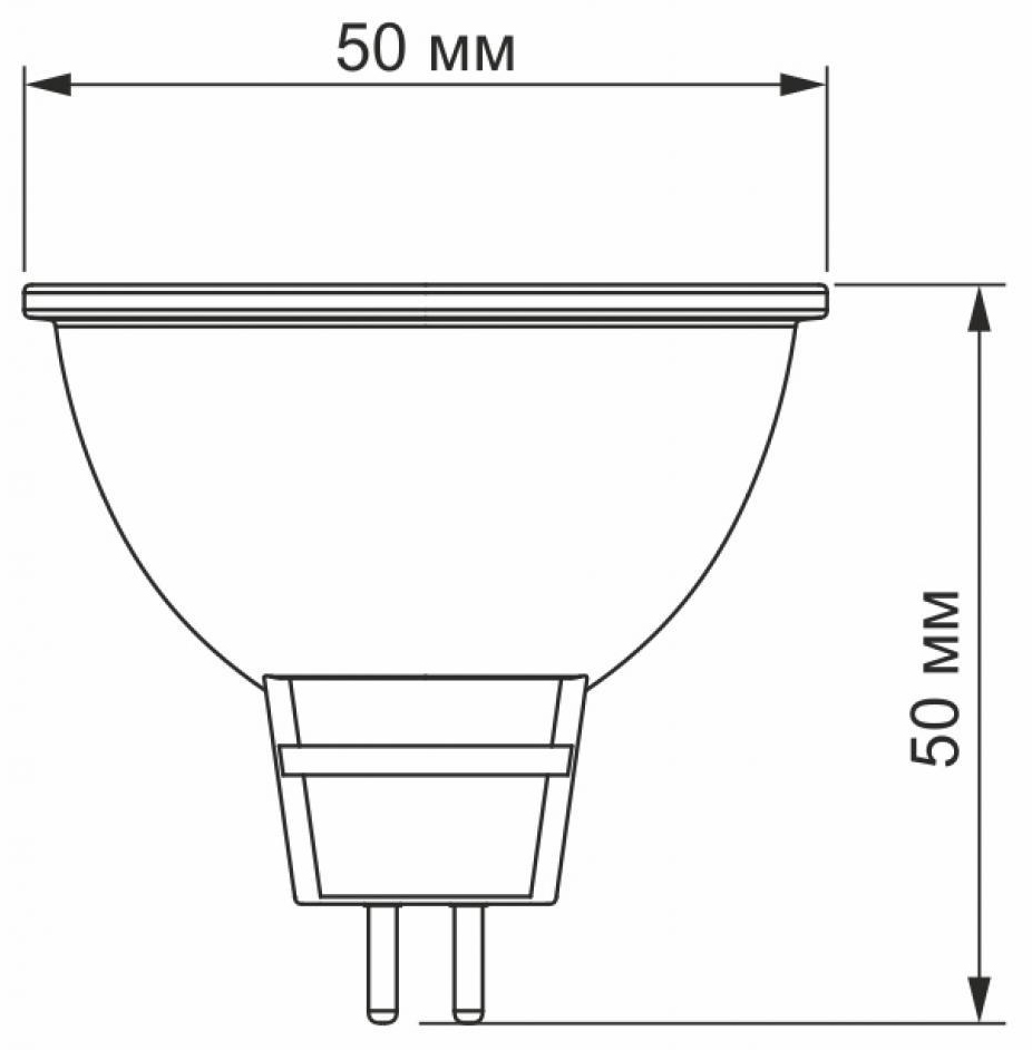 в продаже Светодиодная лампа Titanum MR16 6W GU5.3 4100K 220V (TLMR1606534) - фото 3