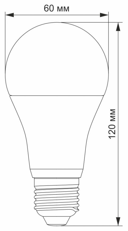 в продаже Светодиодная лампа Videx A65e 15W E27 3000K 220V - фото 3