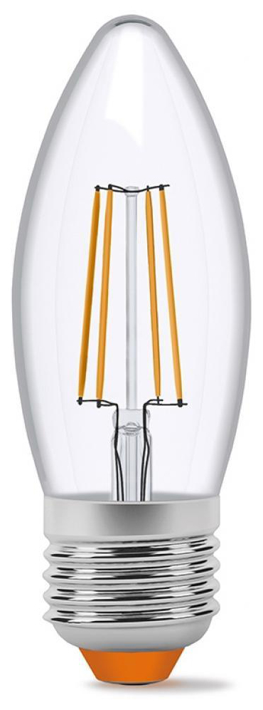 Світлодіодна лампа Videx Filament C37F 4W E27 4100K 220V (VL-C37F-04274) в інтернет-магазині, головне фото