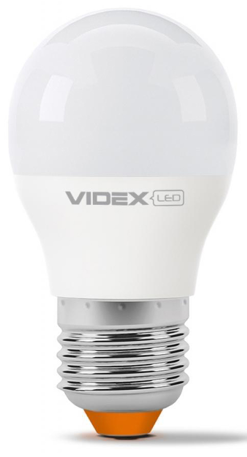 Лампа Videx светодиодная Videx LED G45e 7W E27 3000K 220V (VL-G45e-07273)