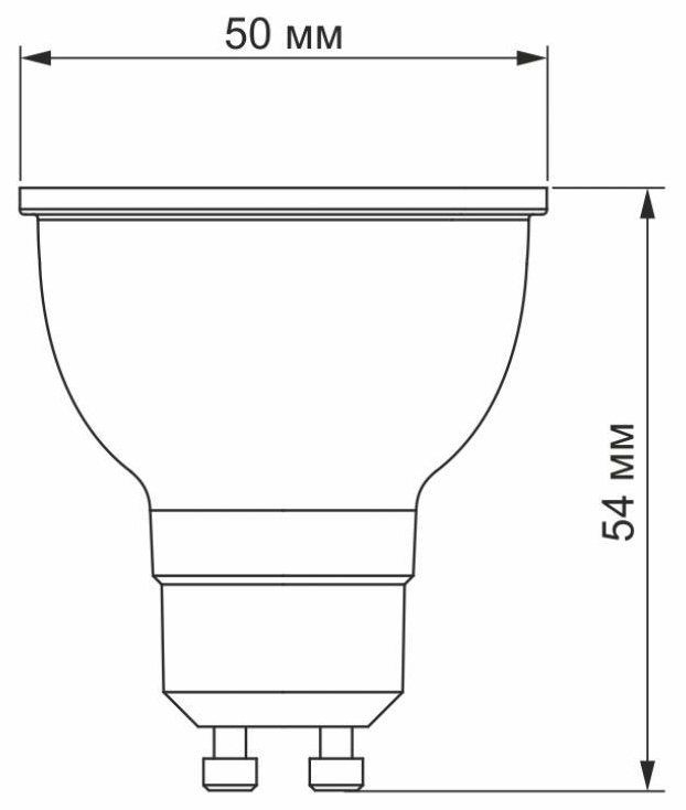 в продажу Світлодіодна лампа Videx LED MR16e 6W GU10 4100K 220V (VL-MR16e-06104) - фото 3