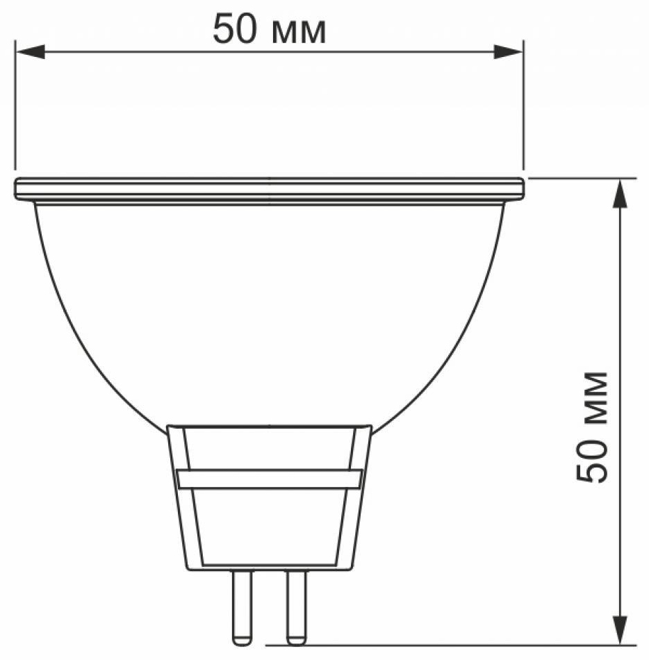 в продажу Світлодіодна лампа Videx MR16e 6W GU5.3 3000K 220V (VL-MR16e-06533) - фото 3