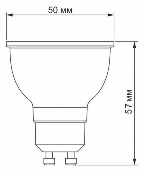 в продаже Светодиодная лампа Videx MR16e 8W GU10 4100K (VL-MR16e-08104) - фото 3