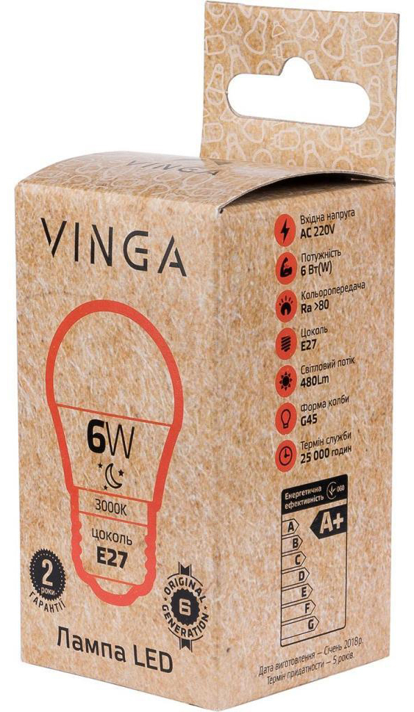 продаємо Vinga VL-G45E27-63L в Україні - фото 4