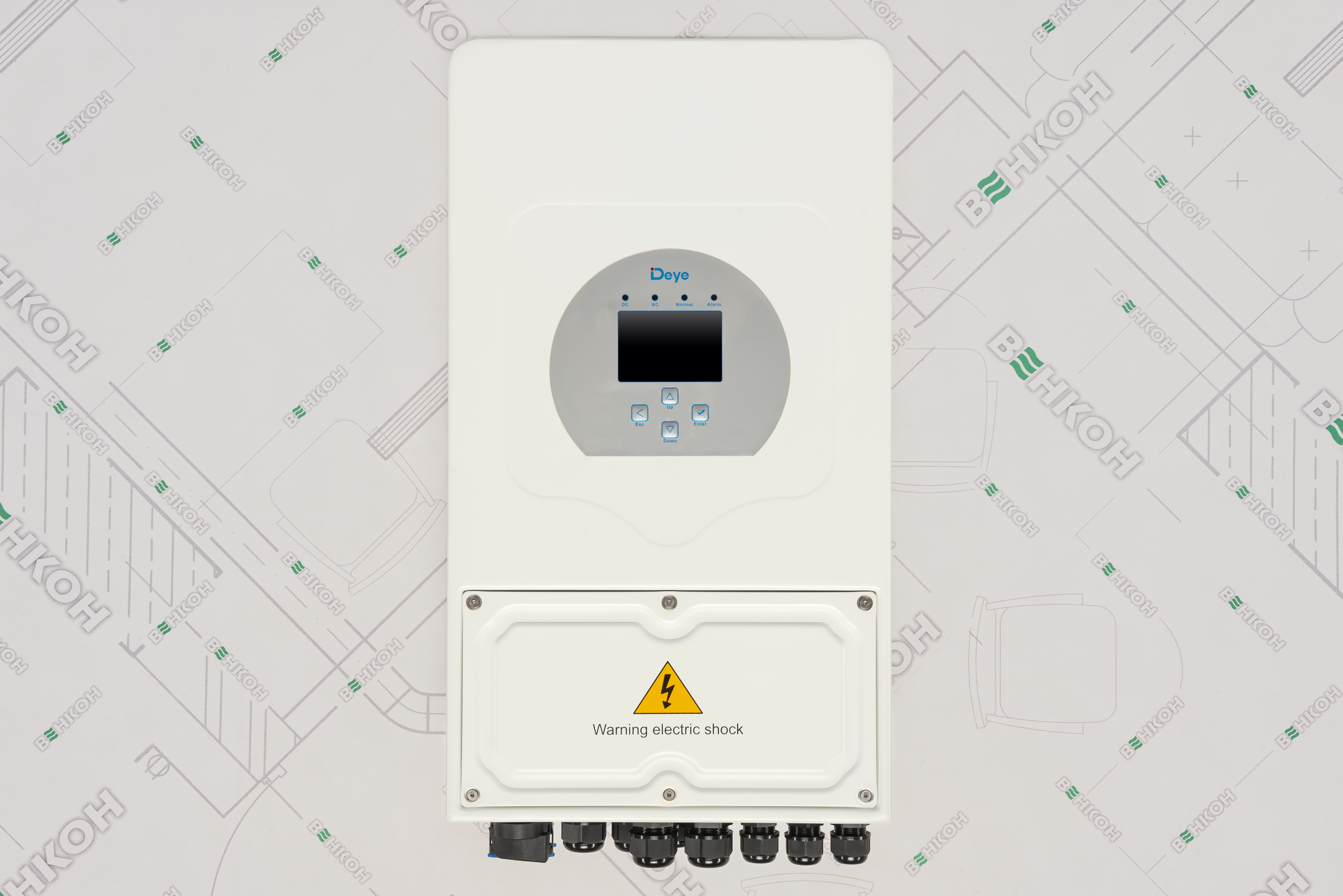 Інвертор гібридний Deye SUN-6K-SG03LP1-EU Wi-Fi ціна 66769 грн - фотографія 2