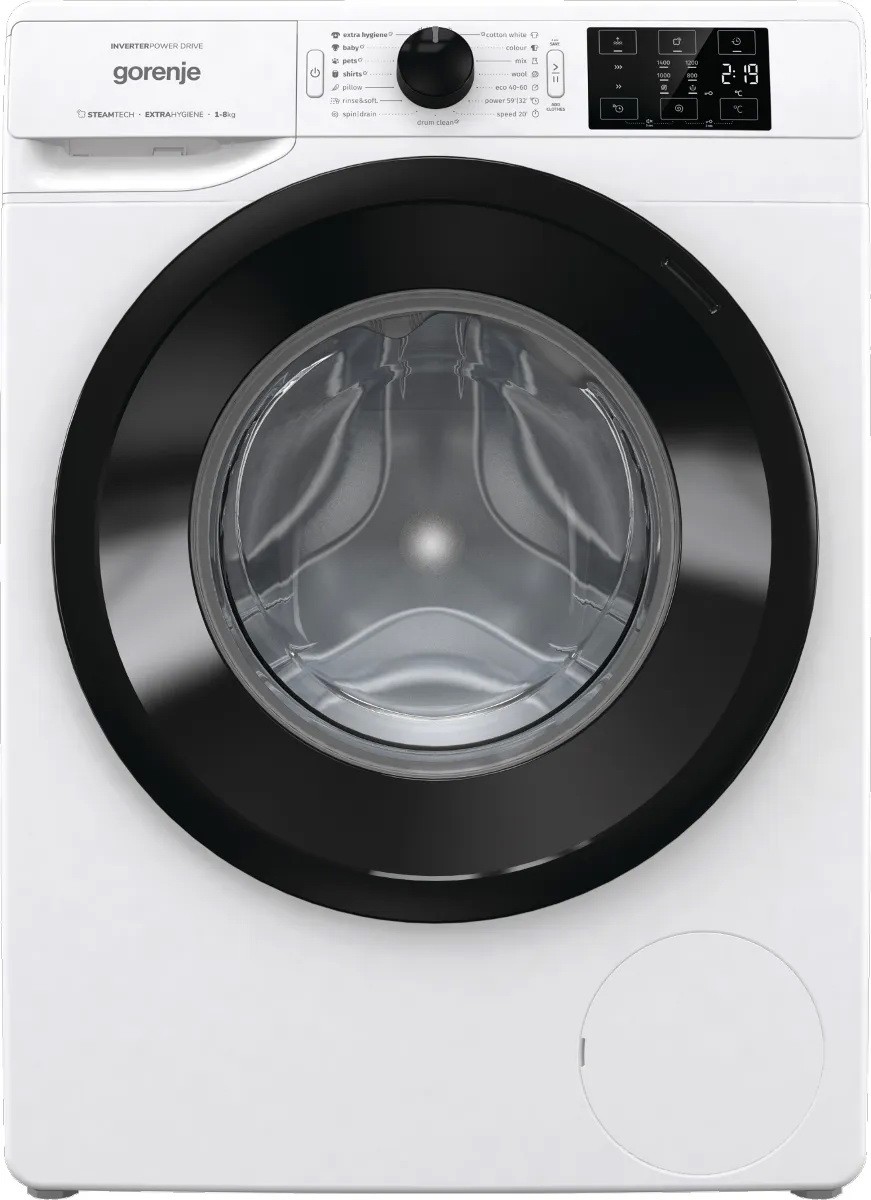 Отдельностоящая стиральная машина Gorenje WNEI84BS