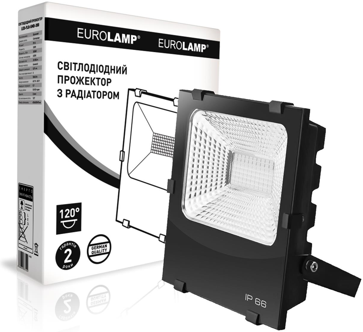 Купити прожектор Eurolamp LED SMD 300W 6500К в Кривому Розі