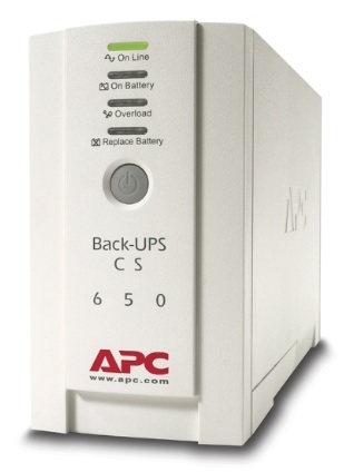 Джерело безперебійного живлення APC Back-UPS CS 650VA в інтернет-магазині, головне фото