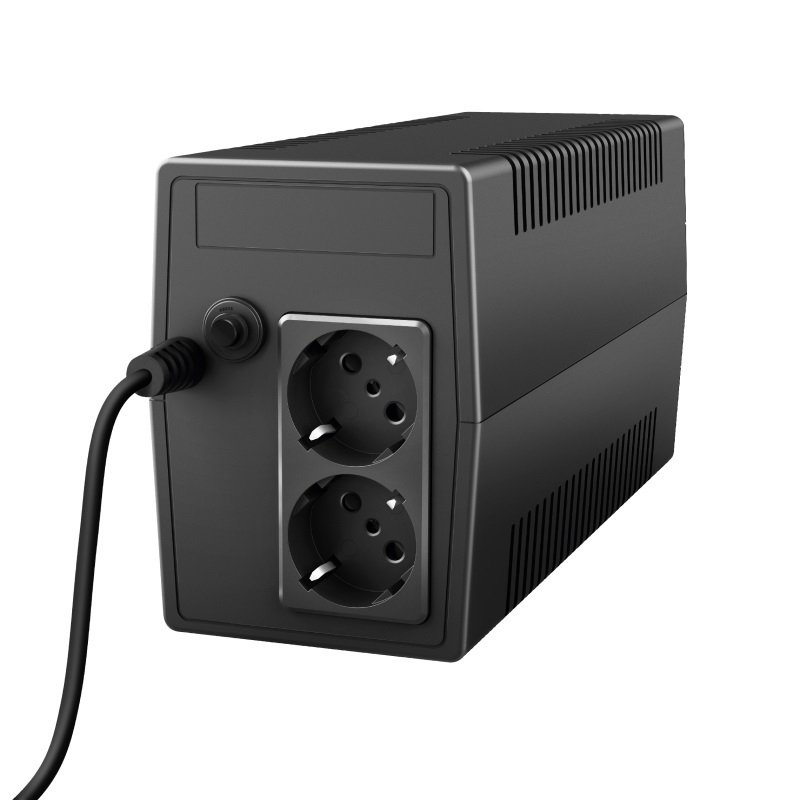 в продажу Джерело безперебійного живлення Trust Paxxon 800VA UPS with 2 standard wall power outlets BLACK - фото 3