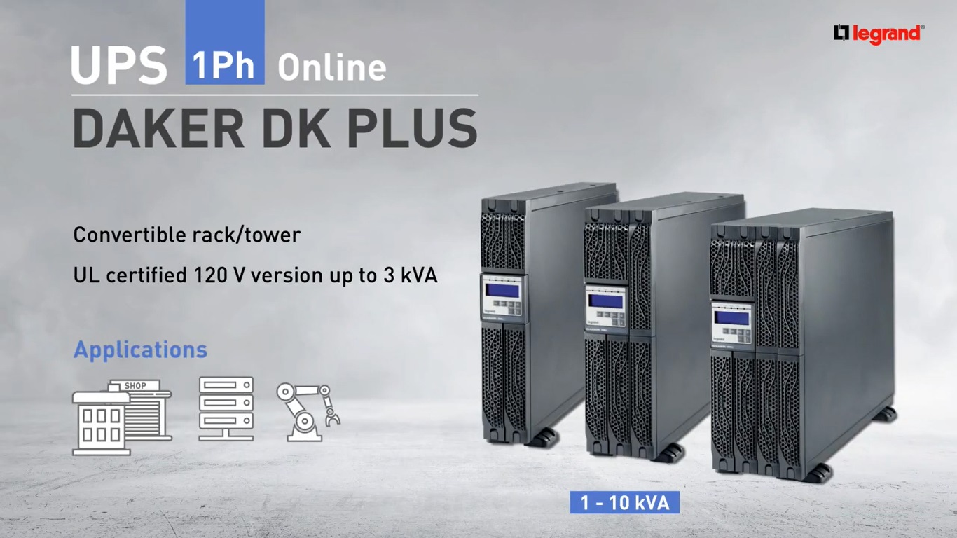 в продажу Джерело безперебійного живлення Legrand DAKER DK Plus 5000ВА/5000Вт, 8xC13, 2xC19, RS232, USB, EPO, R/T - фото 3