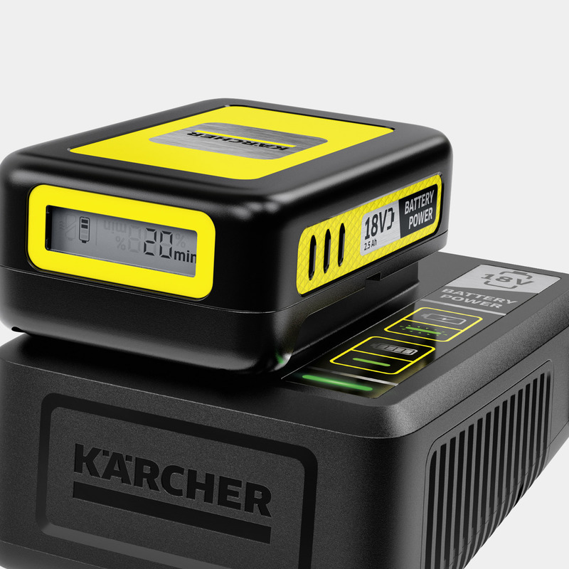 Зарядний пристрій Karcher 18V 2.5Ah (2.445-032.0) відгуки - зображення 5