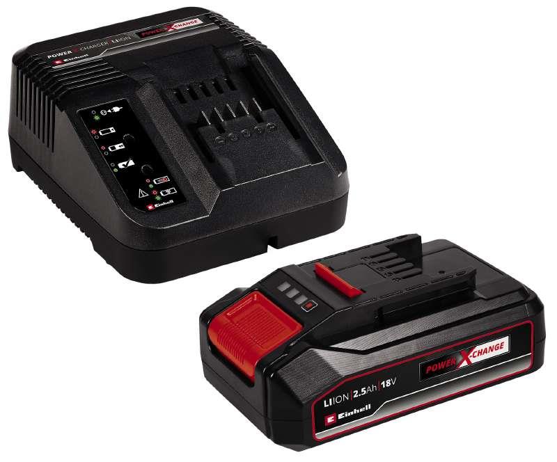 Отзывы набор аккумулятор + зарядное устройство Einhell 18V 2.5 Ah PXC Starter Kit (4512097)
