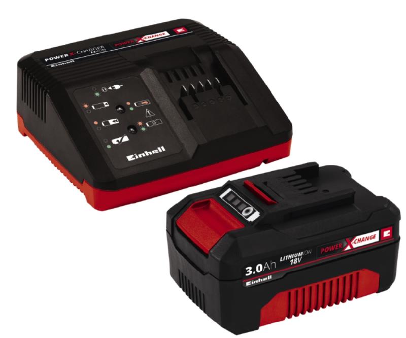 Набор аккумулятор + зарядное устройство Einhell X-Change 18V Li-Ion 3 Ah (4512041) в интернет-магазине, главное фото