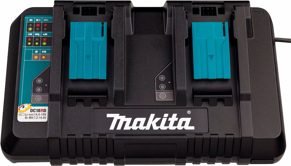 продаємо Makita LXT BL1860B x 4шт (18V, 6Ah) + DC18RD, кейс Makpac 3 (198091-4) в Україні - фото 4