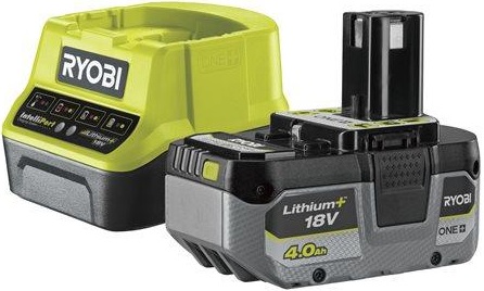 Набір акумулятор + зарядний пристрій Ryobi ONE+ RC18120-140X, 18V, 4Ah (5133005091) в інтернет-магазині, головне фото