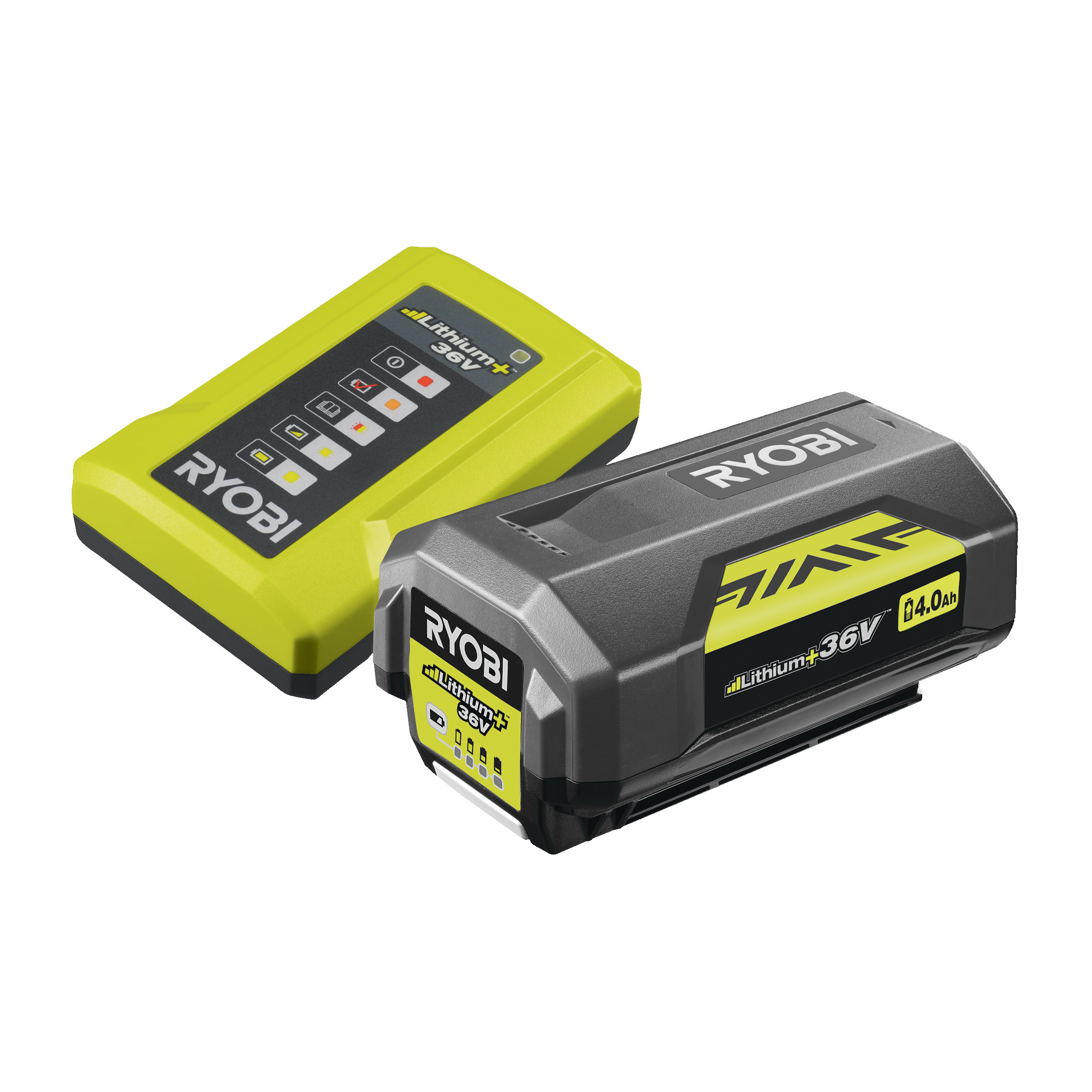 Набір акумулятор + зарядний пристрій Ryobi RY36BC17A-140 5133004704, MAX POWER 36V, 4.0Ah Lithium+ (5133004704) ціна 0 грн - фотографія 2