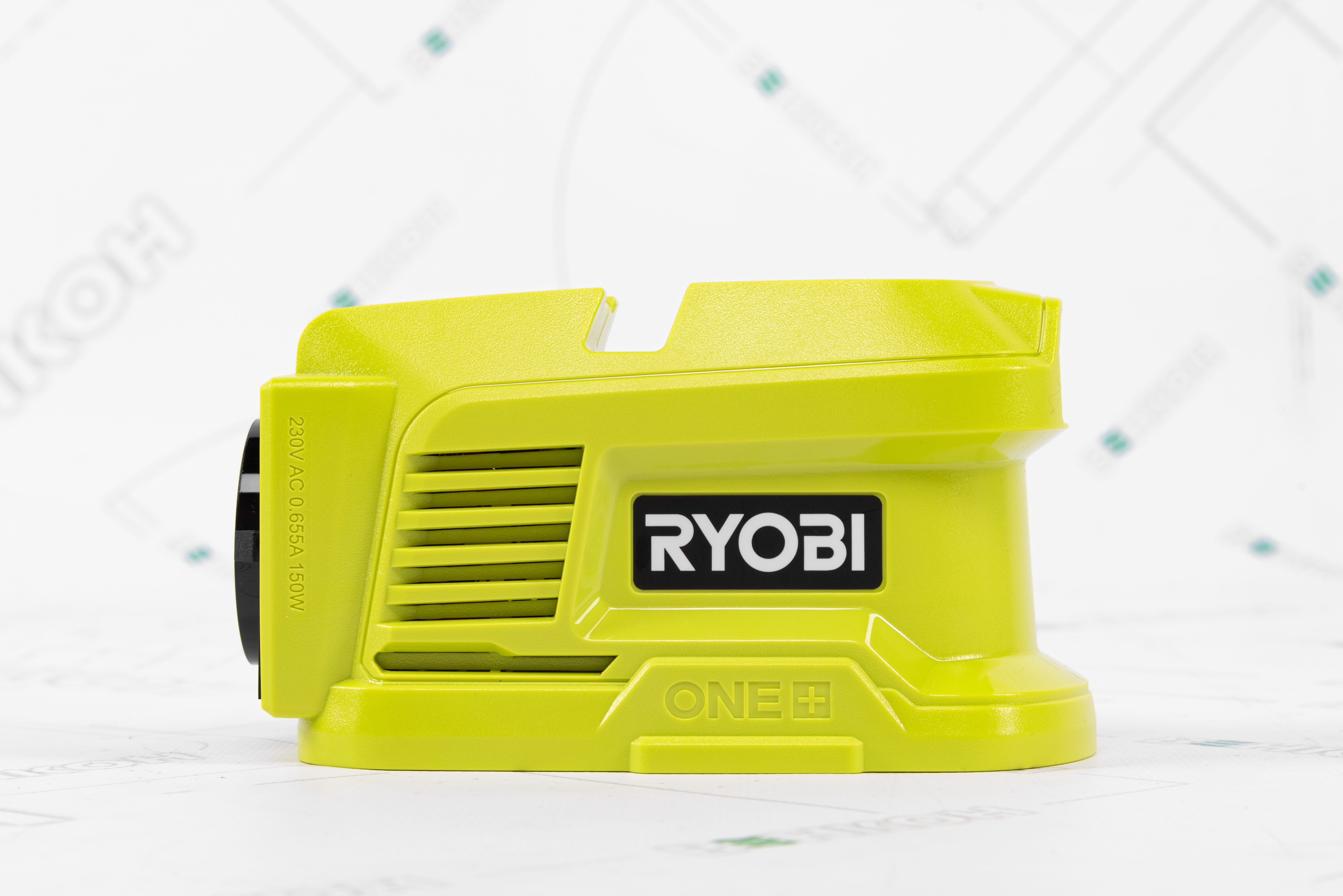 Портативна зарядна станція Ryobi ONE+ 180 Вт*год. (RY18BI150A-0 + RC18120-250) зовнішній вигляд - фото 9