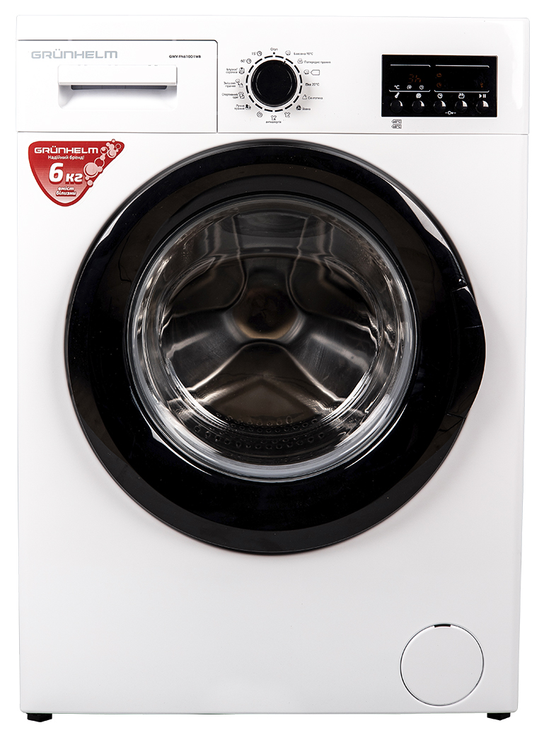 Турецька пральна машина Grunhelm GWV-FN610D1WB