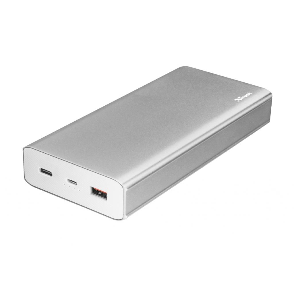 в продажу Повербанк Trust Omni Plus Metal 20000 mAh USB-C QC3.0 Silver (22790_) - фото 3