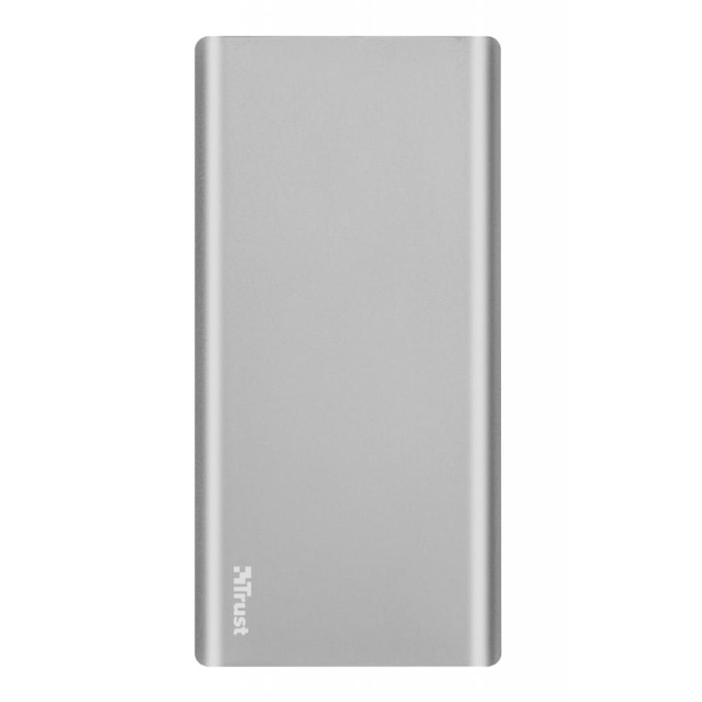 Повербанк с индикатором заряда Trust Omni Plus Metal 20000 mAh USB-C QC3.0 Silver (22790_)